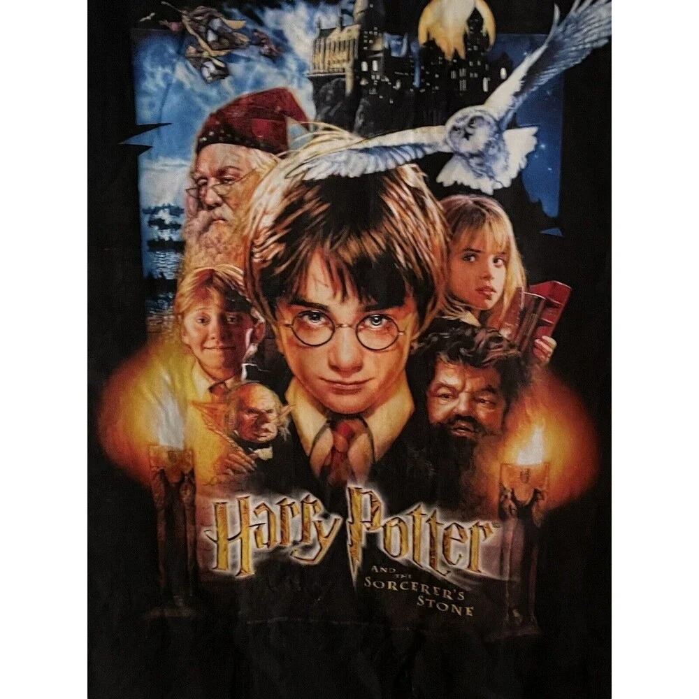 Harry Potter Movie Poster Silky Touch Super Soft Throw Blanket 55” X 30”